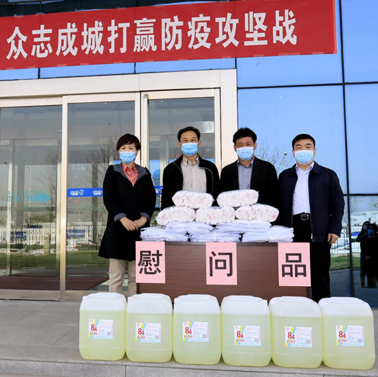 鄭州市人大副主任孫黎、市政府副市長李喜安一行 蒞臨花花牛開展“三送一強”活動